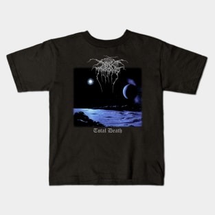 Darkthrone Total Death | Black Metal Kids T-Shirt